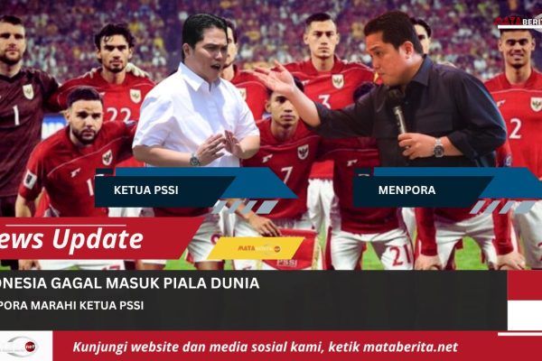 Ketua PSSI Minta Maaf ke Menpora Atas Gagalnya Timnas Indonesia
