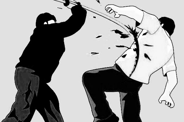 Anggota Polisi Dibacok Anggota Polisi Dibacok