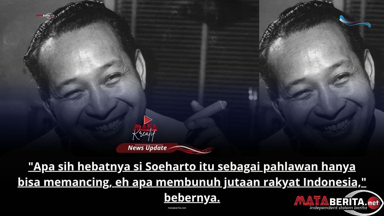 Soeharto adalah seorang perwira militer dan politikus yang menjabat sebagai Presiden Indonesia kedua. Pemerintahannya selama 31 tahun dan 70 hari membuatnya menjadi presiden dengan masa jabatan terlama dalam sejarah Indonesia.
