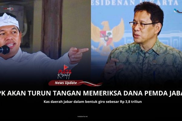 Polemik Dana Rp 3,8 Triliun Pemda Jabar, Purbaya : Malah Lebih Rugi Bunganya Polemik Dana Rp 3,8 Triliun Pemda Jabar, Purbaya : Malah Lebih Rugi Bunganya