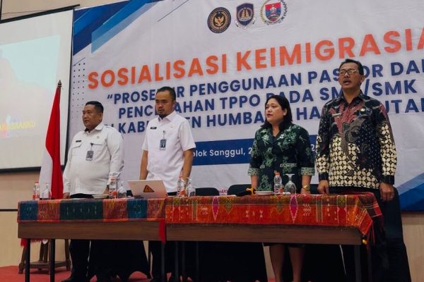 Imigrasi Pematang Siantar Sosialisai "Prosedur Penggunaan Paspor dan Pencegahan TPPO"