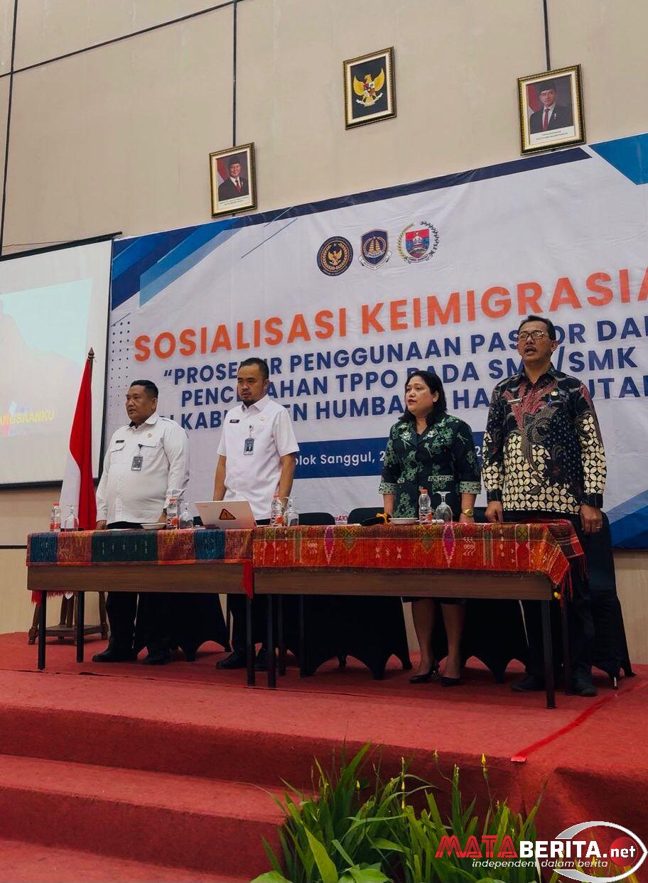 Imigrasi Pematang Siantar Sosialisai "Prosedur Penggunaan Paspor dan Pencegahan TPPO"
