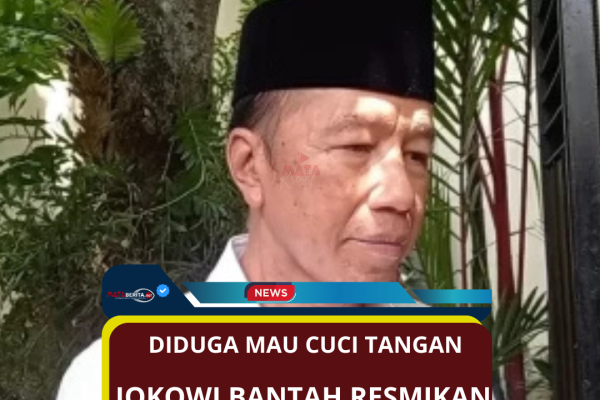 Jokowi Bantah Resmikan Bandara IMIP Morowali