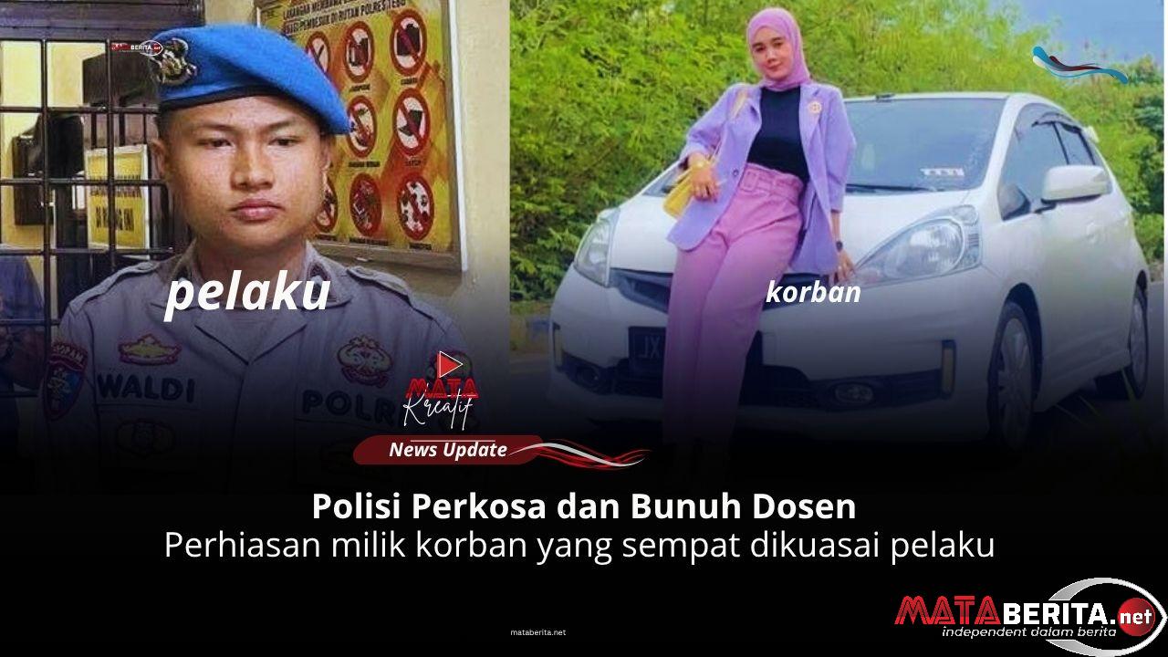 Sadis! Polisi Perkosa dan Bunuh Dosen di Jambi