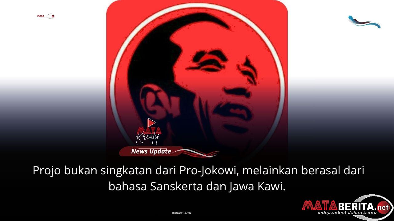 Projo Tidak Lagi Pakai Logo Wajah Jokowi