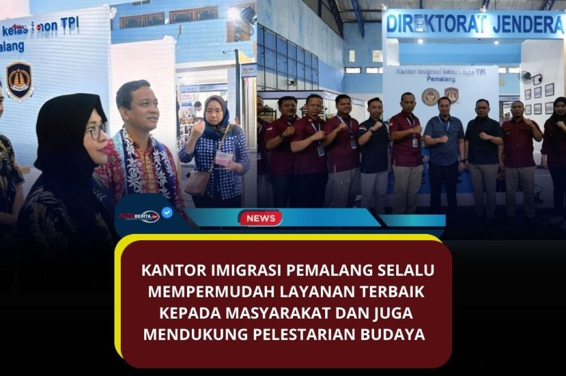Kantor Imigrasi Pemalang Turut Membuka Booth Pelayanan Paspor Dalam Pembukaan Pekan Batik Nusantara 2025