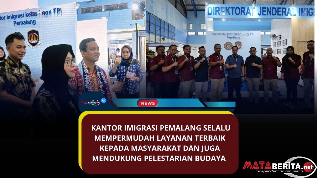 Kantor Imigrasi Pemalang Turut Membuka Booth Pelayanan Paspor Dalam Pembukaan Pekan Batik Nusantara 2025