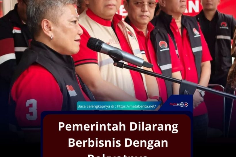 Pemerintah Dilarang Berbisnis Dengan Rakyatnya
