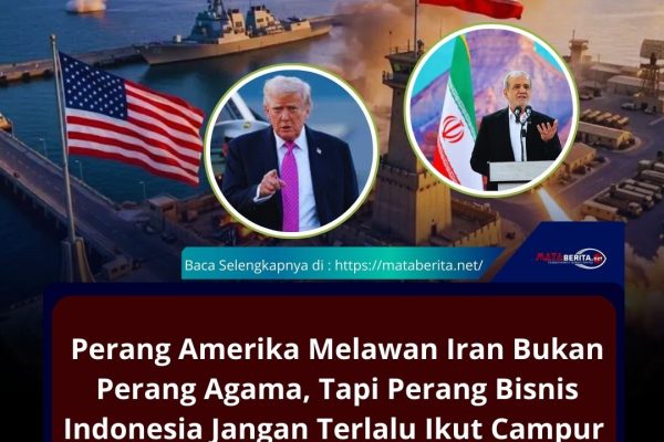 Bukan Indonesia vs Iran! Ini Perang Amerika Melawan Iran, Bisnis Bukan Agama