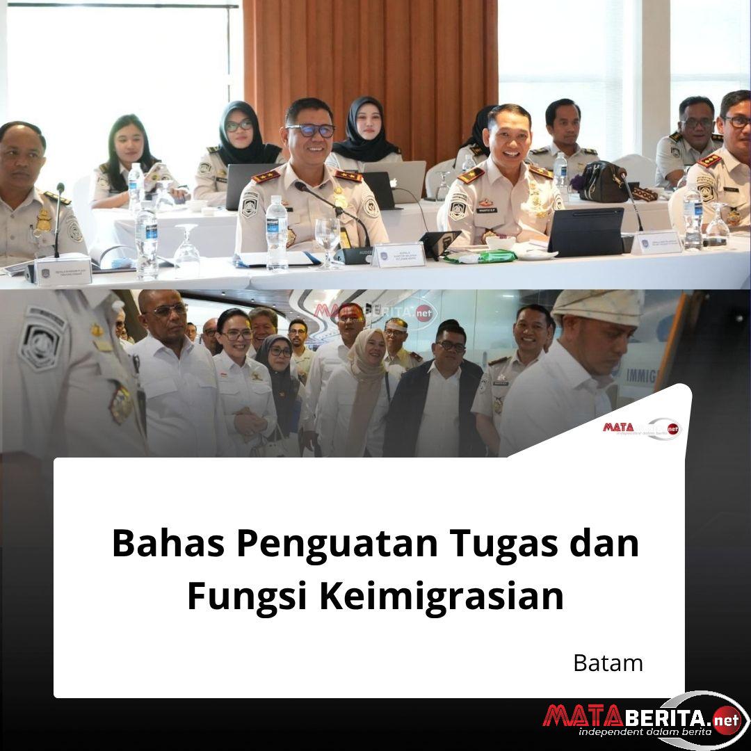 Komisi XIII DPR RI Perkuat Kontrol Perbatasan, Batam Jadi Fokus Evaluasi Besar Sistem Keimigrasian Nasional